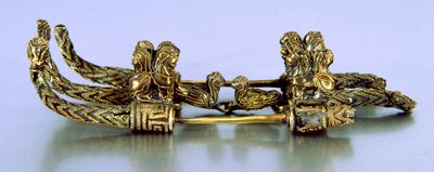 Fibula, from the Tomb of Bernardini di Palestrina by Roman